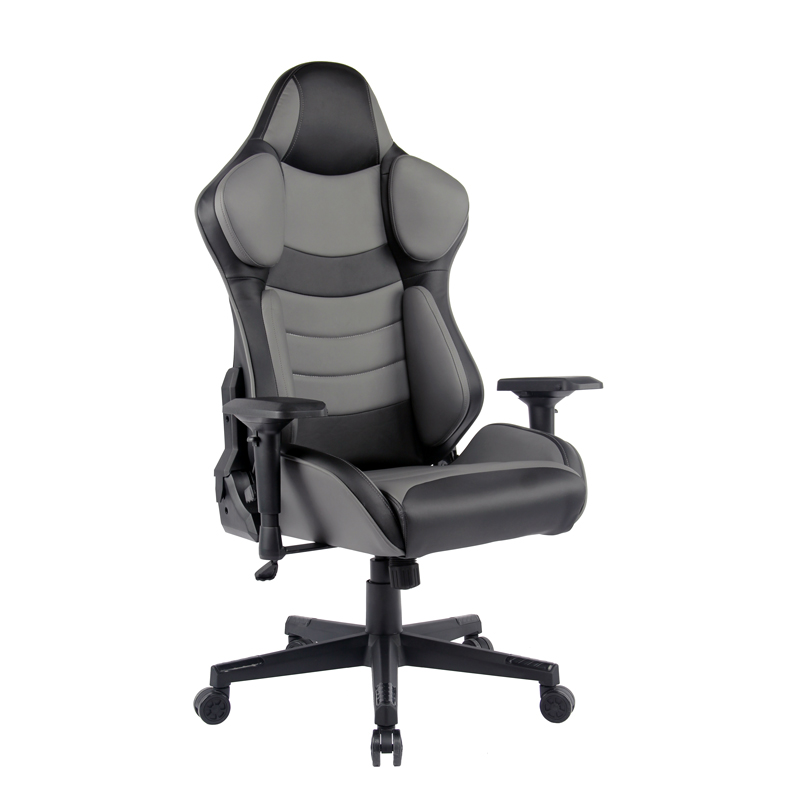 Silla para videojuegos Funuo, silla ergonómica de oficina con respaldo alto, silla giratoria de cuero Pu para carreras, silla para ordenador Imagen destacada