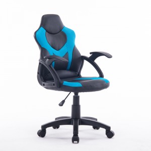 Gaming Chair Racing Office Computer Game Chair Ergonomic Backrest PC Gaming Desk Chair, Office Computer Gamer Swivel Recling Chairs with Arms For Adults and Kids