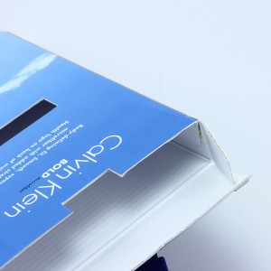 Imballaggio di biancheria intima Scatola postale ondulata Logo di marca personalizzata 10 ghjorni di pruduzzione