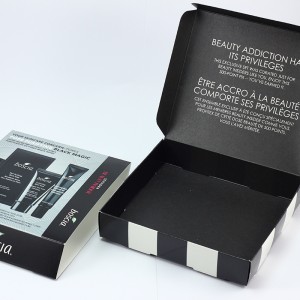 CMYK печатени преклопни картонски поштенски кутии за дневен пакет подарок