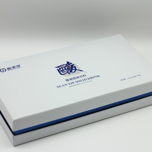 Капак и основа 3 Парчиња Прилагодена хартиена кутија за подарок C1S Вметнете