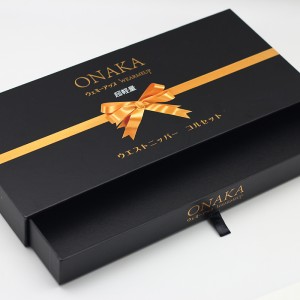 Čokoládové darčekové balenie Luxusná zásuvková krabička s potlačou
