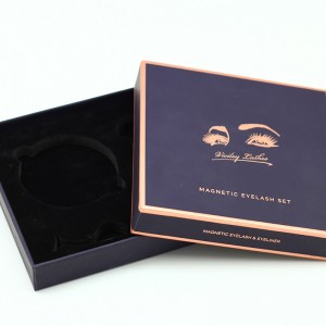 Прочная бумажная жесткая двухкомпонентная подарочная коробка с печатью логотипа на заказ