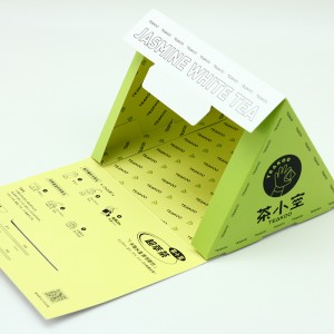 Jasmine Tea Bags Packaging Gable Packaging Box Sulod sa Print