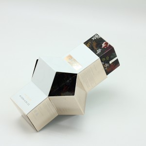 Kreatív dizájn C1S összecsukható kartondoboz nyomtatott tokkal