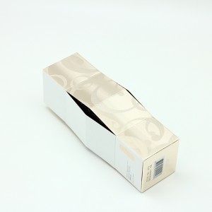Kreativní design C1S skládací kartonová krabice s potištěným rukávem