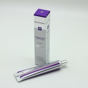 Productes cosmètics Embalatge Caixa plegable Paper platejat Revestiment UV invers