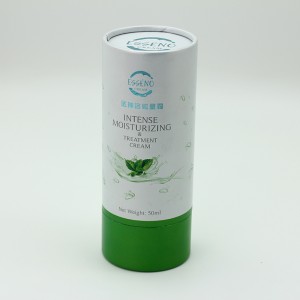 FSC Packing Parfum Kosmetik Nglindhungi Foam Paper Packaging Tube