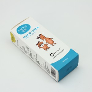 Confezione per consumatori di scatole pieghevoli C1S con stampa personalizzata