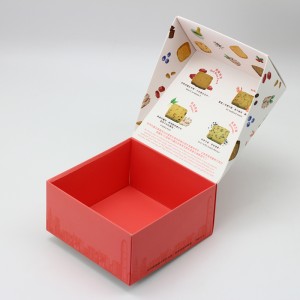 Cibus-gradus charta Folding Carton Box Baking Cookie Packaging