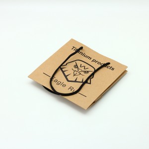 Naylon Saplı Özel Logo Mat Cilalı Kraft Kağıt Alışveriş Çantası