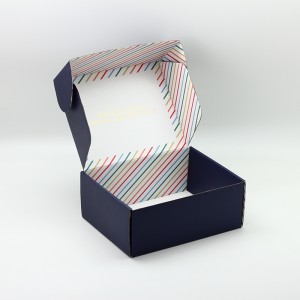 CMYK персонализирана 4C печатна гофрирана опаковъчна кутия за мек козметичен памук