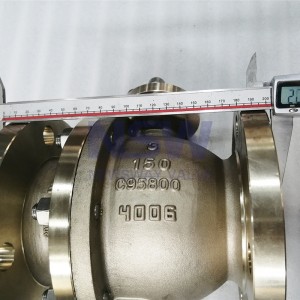 C95800 bronze ball valve