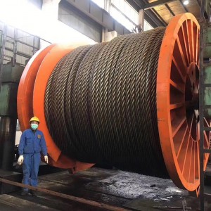 Ji bo bilindkirina madenê Rope Têlê Steel Compacted