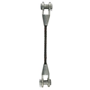 Steel Wire Rope Sling with Open Spelter Sockets