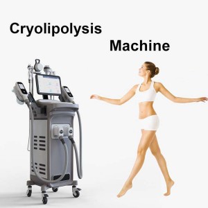 Cryolipolysis fat freezing cellulite reduction body slimming machine salon use beauty