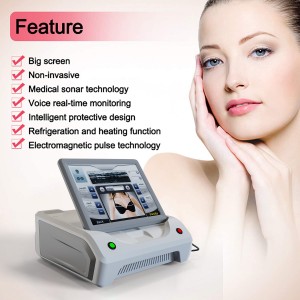 3D HIFU Machine Anti-Puffiness Wrinkle Alisin ang Skin Rejuvenation Focused Ultrasound Equipment Beauty Salon