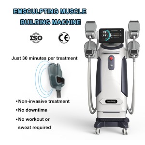 High Intensity Focused Electromagnetic Wave Machine EMS Build Muscle