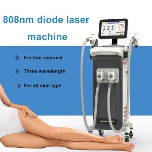 Permanenteng 755NM 808NM 1064NM Diode Laser Hair Removal Device