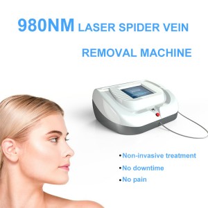 980nm diode laser vascular resection machine and spider vein therapy