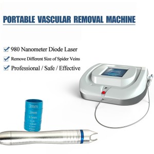 980nm diode laser blood vessel spider vein removal machine