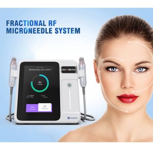 Elimina eficazmente as estrías de acne máquina de beleza con microagulla de radiofrecuencia