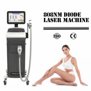 Produse noi fierbinți China Salon de frumusețe Echipament pentru îndepărtarea părului Mașină cu laser cu diodă fără canal 808nm