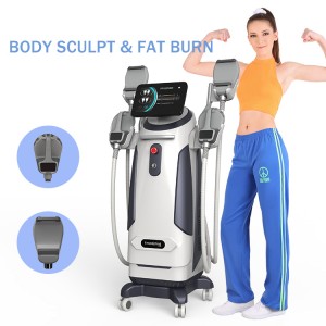 Body contouring muscle building high intensity focused Electromagnetic machine