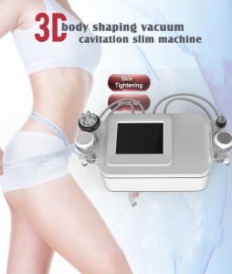 High quality kho mob portable 4 nyob rau hauv 1 nqus tsev vacuum ultrasound cavitation slimming tshuab
