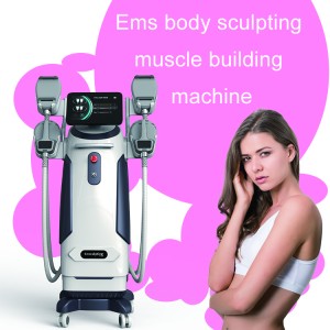 4 handles Ems slimming machine muscle building