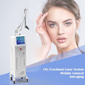 China Bëlleg Präis China Skin Whitening RF CO2 Fractional Laser Beauty Machine