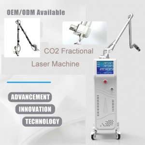 Ukususwa kwe-Acne Scar Co2 Fractional Laser Machine