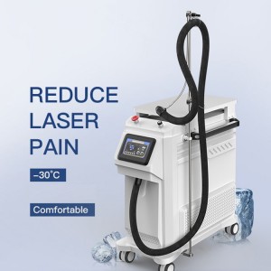 Skin Cooling Machine Para sa Laser Treatment Cold Air