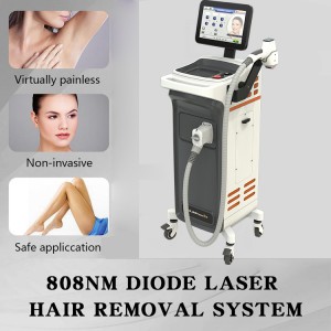 ឧបករណ៍កែសម្ផស្ស Big Spot 808nm Diode Laser Hair Removal Machine