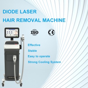 Three-wavelength 1064nm 755nm 808nm diode laser hair removal machine