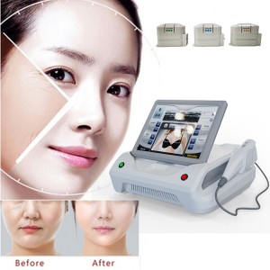 Fixed Competitive Price China Mini Handy Hifu Face Lifting Ultrasonic Skin Tightening Vick Wrinkle Remove