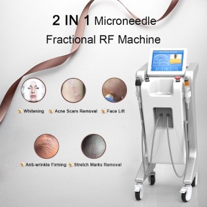 Skin Care RF Microneedling Machine Fyrir Pore Minnkun Engin bruna Engin hætta