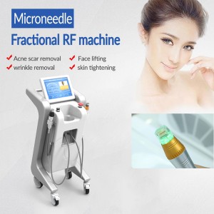 ផលិតផលថ្មីរបស់ប្រទេសចិន ប្រភាគ RF Micro Needle Face Lifting Microneedle Wrinkle Removal Machine Skin Rejuvenation