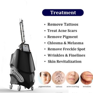 Pigmentation Tattoo Removal Treatment සඳහා කර්මාන්ත ශාලාව සෘජුවම China Picosecond Laser Beauty Machine