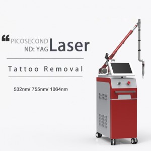 High quality 532/1064nm q switch nd yag laser tattoo removal machine