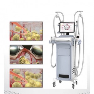 Manufacturer for China Professional Body Slimming Fat Removal Cellulite Machine with Vacuum RF Roller Massage