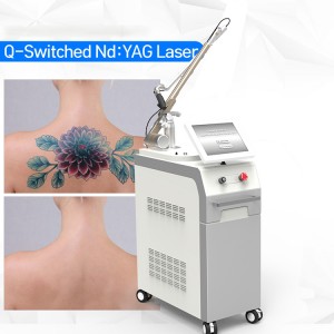 Macchina di rimozione di tatuaggi laser di alta qualità 532/1064nm q switch nd yag