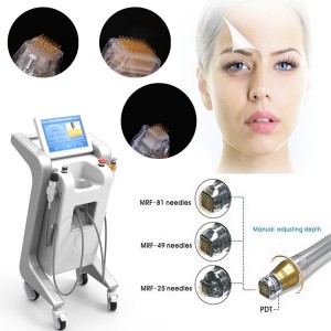 Beauty Salon Fractional RF Microneedling Machine Using Sterilized Disposable Needle Tip