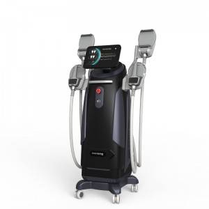 New Design 4 handles EMS Device Emsculpting Electro Slimming Muscle Stimulation Machine