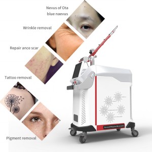 755nm 1064nm 532nm Laser Freckle Removal Machine , Tattoo Removal System