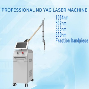 Nubway newest design 1-10Hz adjustable q-switch nd yag laser tattoo removal machine for sale