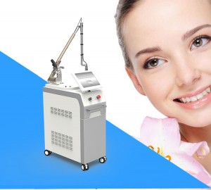 All Color Tattoo Removing Equipment , Q Switched Nd Yag Laser System 1Hz 2Hz 5Hz
