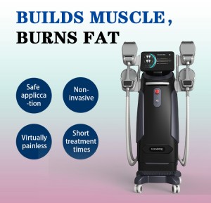 New Design 4 handles EMS Device Emsculpting Electro Slimming Muscle Stimulation Machine