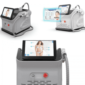 Portable 1200W diode laser hair removal machine