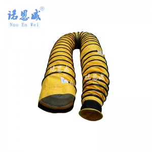 Aircraft ground air conditioning hose